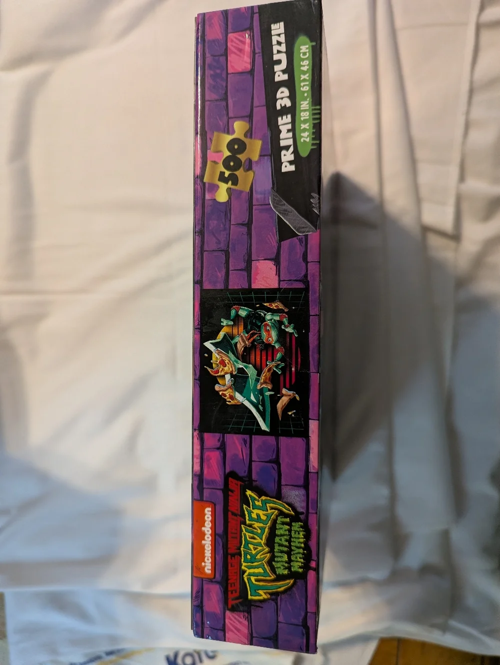 Nickelodeon TMNT Mutant Mayham Prime 3D 500 Piece Puzzle Brand New Sealed